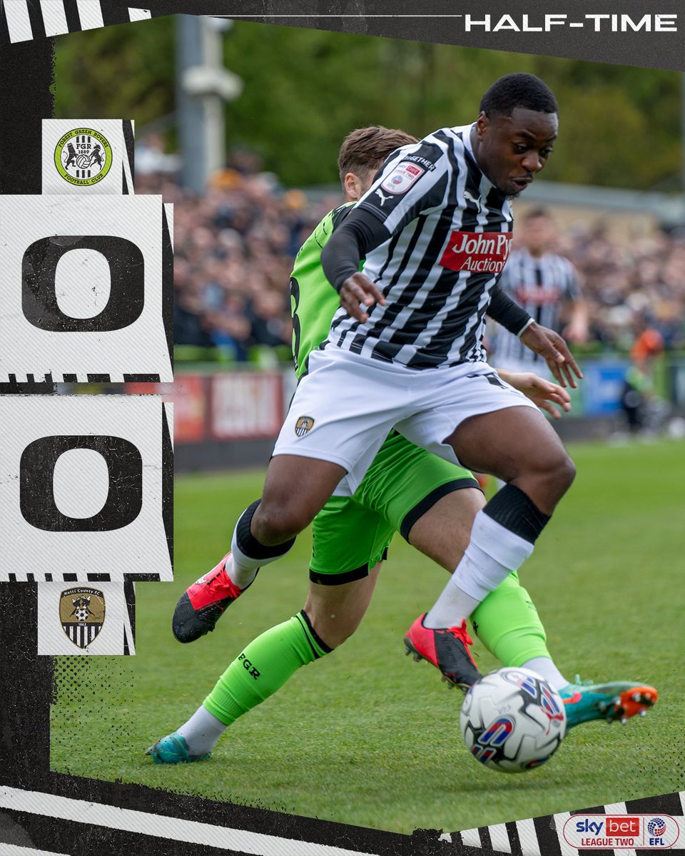 Goalless at the break.