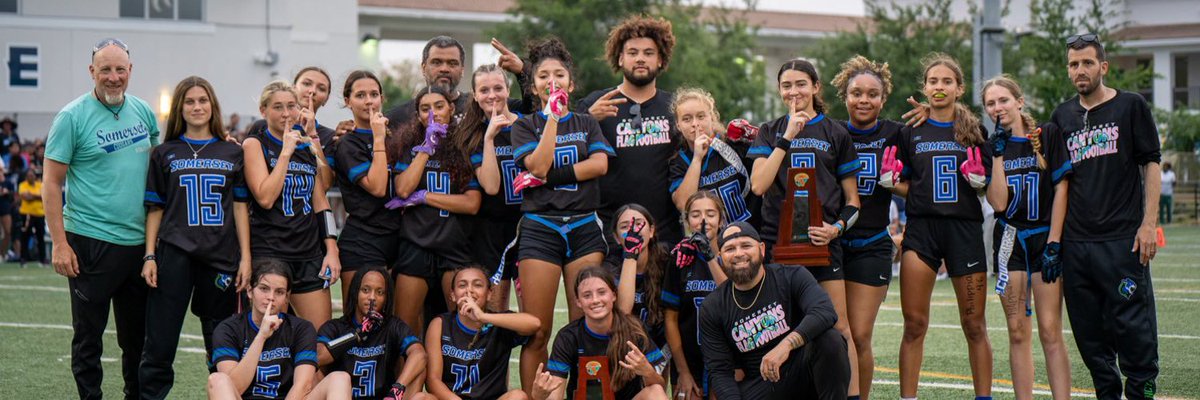 Somerset Stars set for battle with Jensen Beach!

<a href="/CougarsFlag/">Somerset Cougars Girls Flag Football</a>
QB <a href="/AvaWotipka/">Ava Wotipka</a> ⭐️
WR  <a href="/yo_Gurl_jayda/">Jayda Simmons</a> ⭐️
ATH <a href="/CameronCelce/">Cameron Celce</a> ⭐️

All 3⃣ joined <a href="/CyWittig/">Cyrus Wittig</a> to chat about the growth of the program, a high octane offense, and the challenge that <a href="/JFlagfb/">JBHS FlagFB</a> presents

podcasts.apple.com/us/podcast/hig…