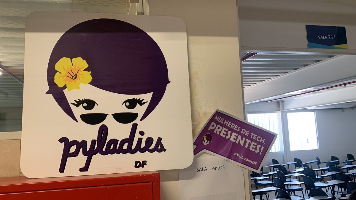 Py Ladies no #flisoldf #flisol