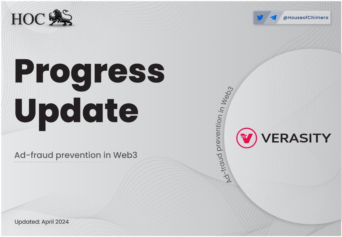 Progress Update: @verasitytech 🔹The $VRA Ecosystem has been partnering up with @creo_engine, a Web3 gaming platform, the partnership aims to broaden the adoption and integration of @Vera_Views and Vera Ads 🔸This thread aims to provide context and insight on the latest…