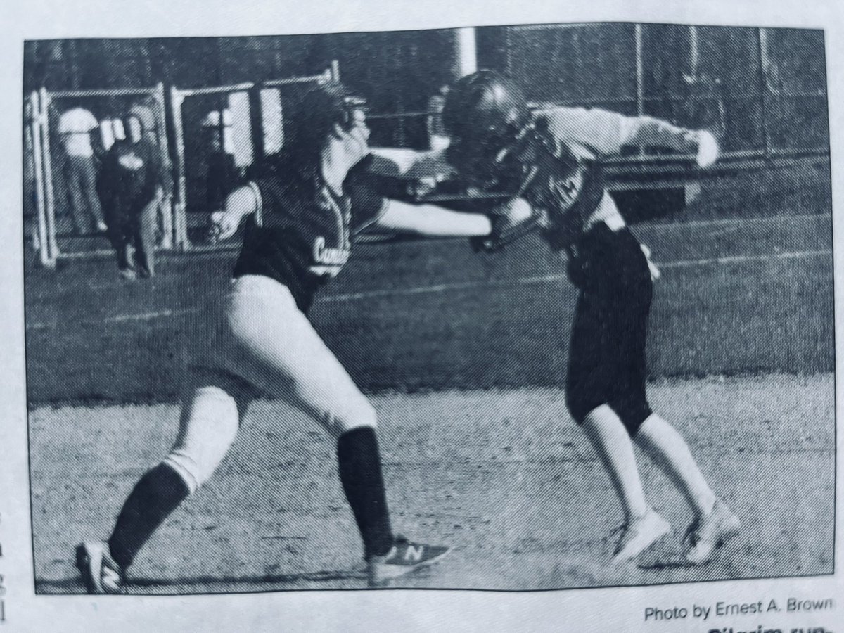 Softball: Clippers keep rolling. Case Hebert & Juliana Jenkins key comeback victory. Freshman second baseman Piper Barata went 2-for-4 to help the Clippers subdue Pilgrim 8-4 (left) & Campbell Feather tags out a runner (right). @Go_Big_Blue_CHS @gobluechs