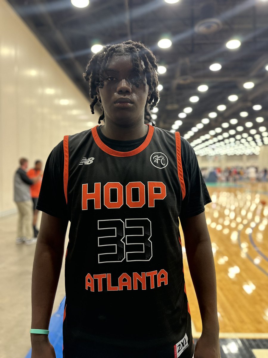 JoJo McCurry with a 25-point outing for Hoop Atlanta against Tennessee Tigers this morning. Skilled big man with a soft-touch around the rim and passing ability.