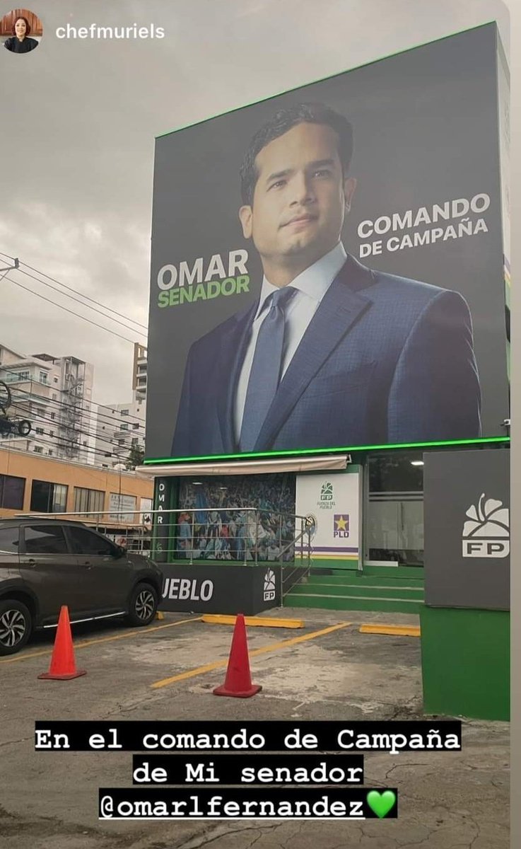 Que Lindo Se Ve El Comando De Campaña Del Próximo Senador De La Capital @OmarLFernandez Distrito Nacional 💚👌👏