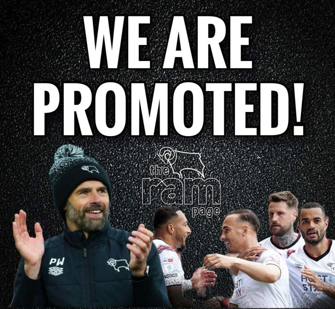 kerrynigel's tweet photo. Oh my days love it, cried when that 2nd goal went in, expirenced us being promoted with my son by my side https://t.co/boIemavqYz