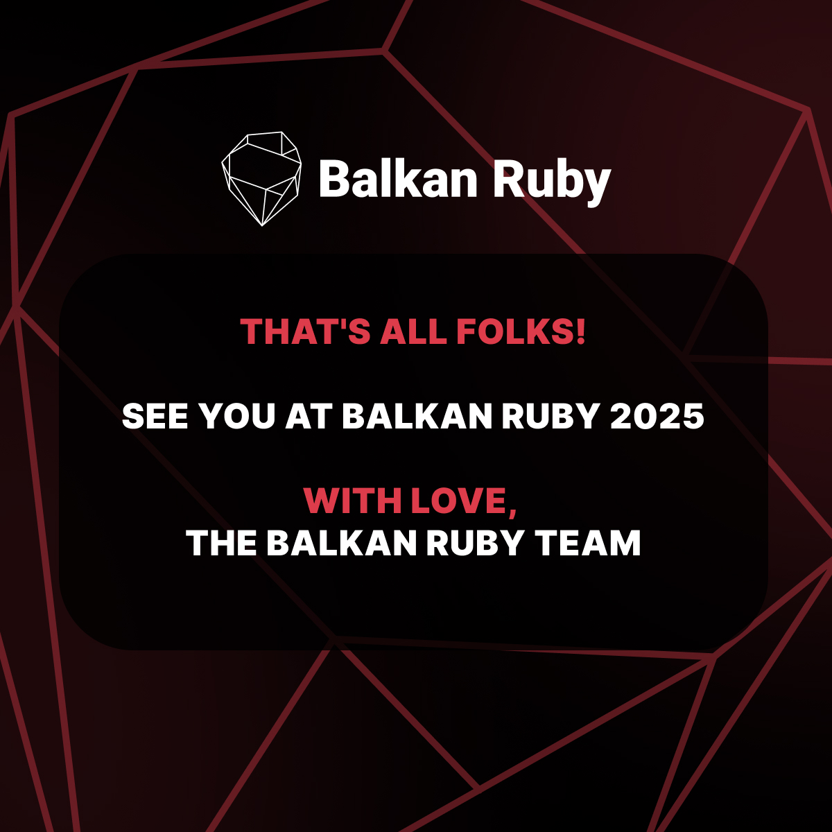 BalkanRuby tweet picture