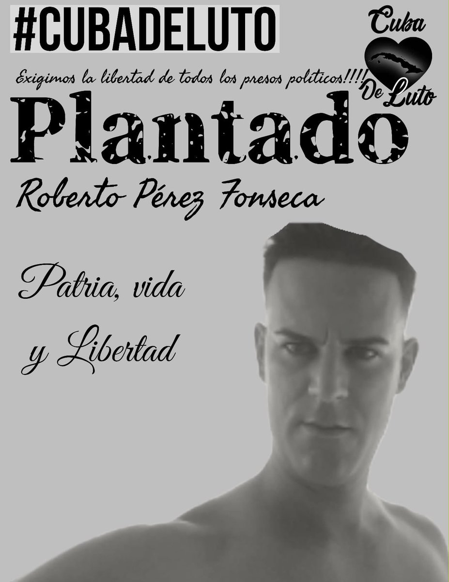 🚨Por tercera vez este año mi hermano el preso político Roberto Pérez Fonseca se a negado a reunirse con los fiscales provinciales de Mayabeque. Las razones : -Porque son los mismos que lo condenaron injustamente. - Porque son los mismos que defendieron a los militares que