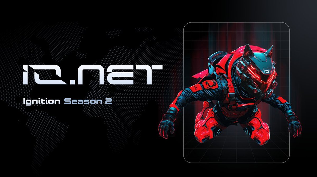 Ignition Rewards Program - Season 2 May 1 - May 31st Snapshots for Season 1 were taken on April 25th - for more details on Season 1 Rewards and the latest information on launch, please visit the official @ionet Discord.