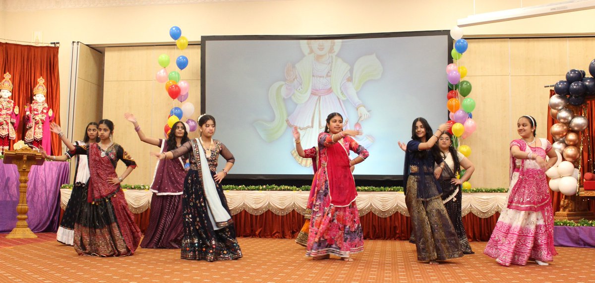 On Friday 19 April 2024, the festivals of Shri #SwaminarayanJayanti and Shri #RamaNavami were celebrated with great fervour by the Mahila (Ladies) wing at #BAPS Shri Swaminarayan Mandir, #Wellingborough.