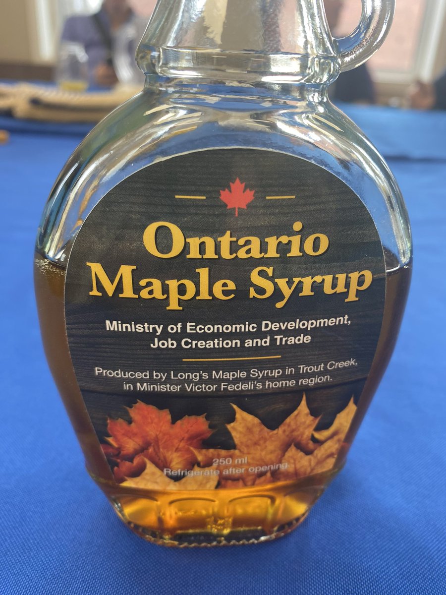 Kicking off the Powassan Maple Syrup Festival joining area Mayors for a pancake breakfast.   Big crowds expected today!