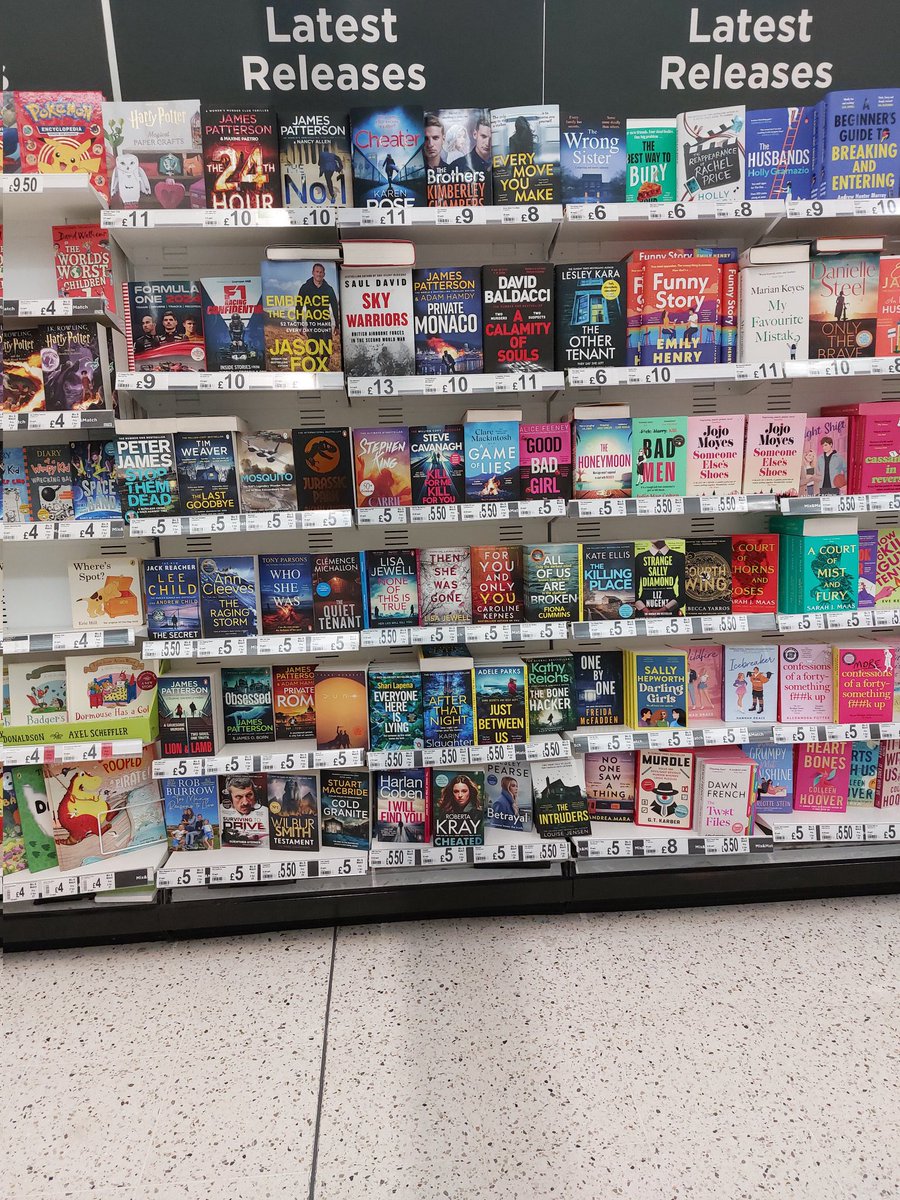 I’ve borrowed this photo from @YorkshireBook48 because I haven’t had a chance to visit the supermarket yet! It’s so nice to see #TheOtherTenant in such good company. And only £6 for the hardback!!!