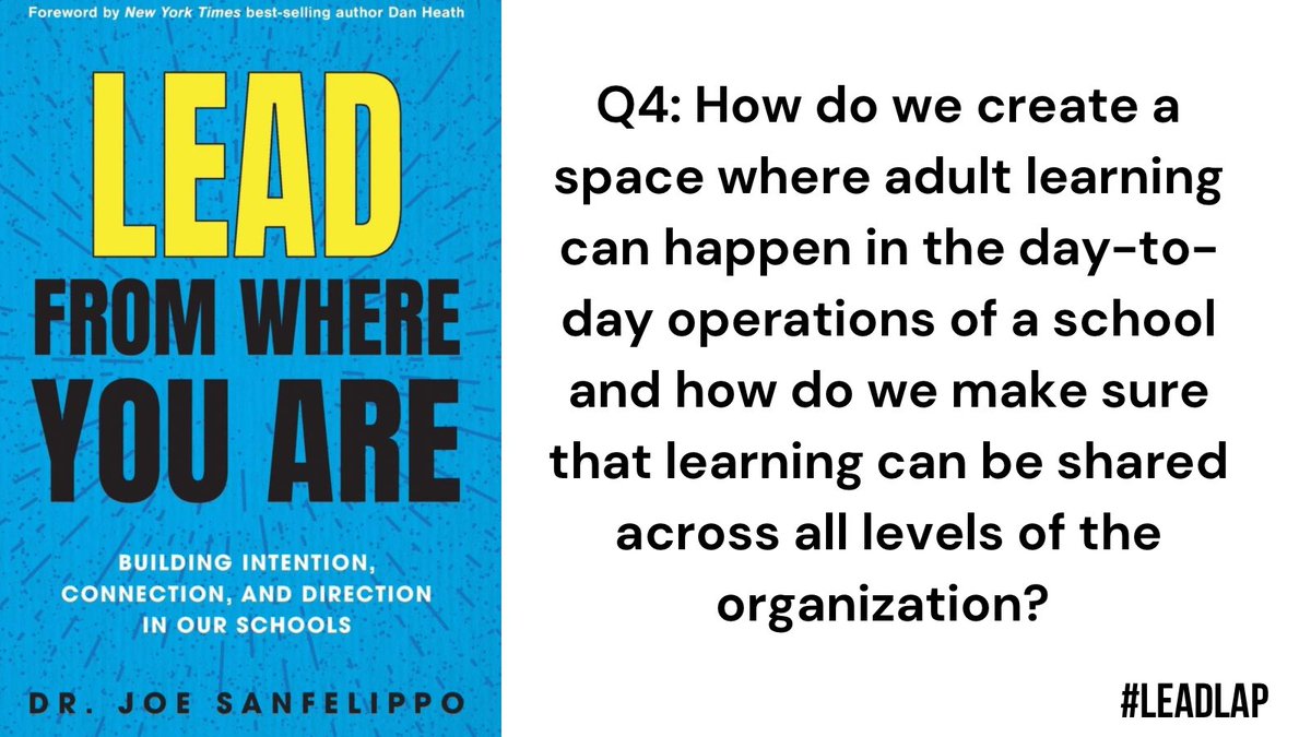 One last question for the morning! #Leadlap