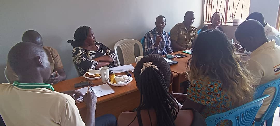 TalentsEnabling's tweet photo. We had a productive community stake holders end of project meeting whereby brilliant ideas and ways forward after the project were shared . We are really humbled to work as a team. https://t.co/gXYkEMClHz
