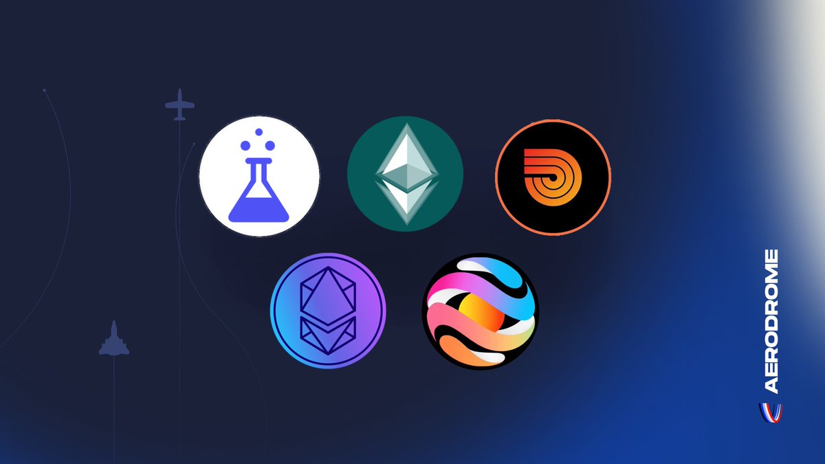 New Projects Launching 🛫 Welcome our latest pilots: • @ResearchHub $RSC • @KelpDAO $rsETH • @Paladin_vote $PAL • @ether_fi $WEETH • @HeliosReFi $HELIOS Look out for $veAERO voting incentives! 🗳️