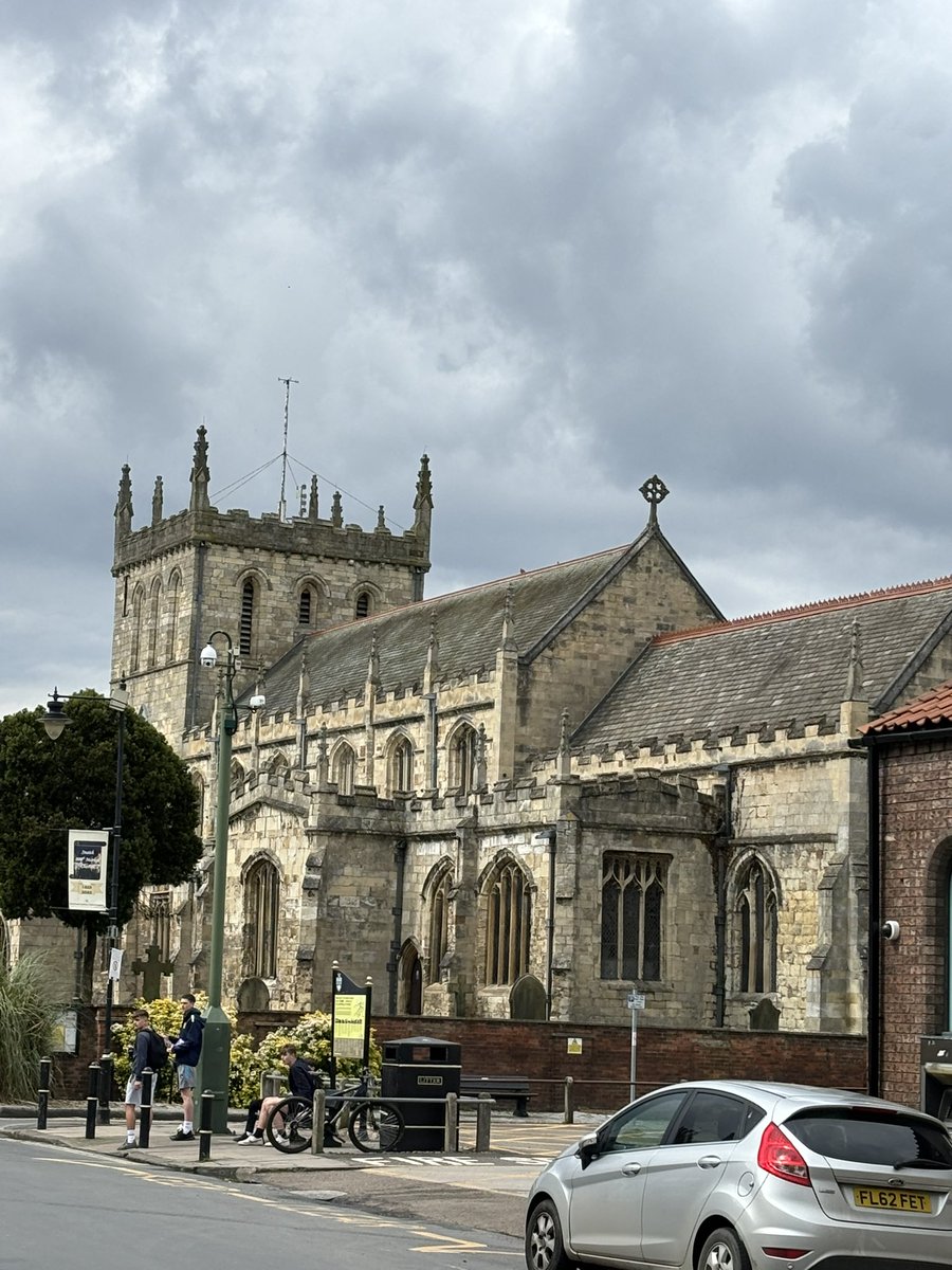 Trans Pennine Trail Day 4. @TPT_National Penistone to Selby. 
This one’s for @eleanorbobshaw taken from outside the superb little sandwich shop (should say the shop’s little, not the sandwiches).