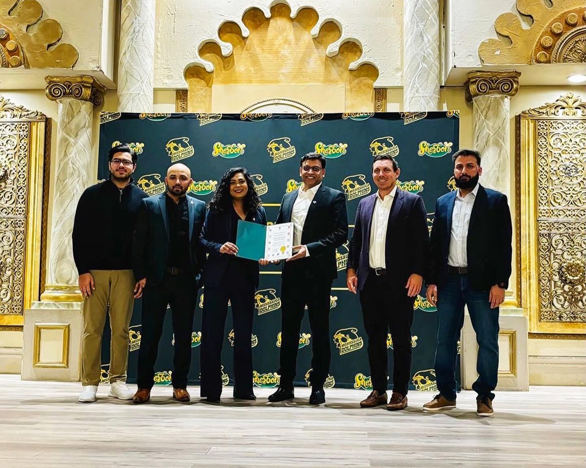 Had a fantastic evening celebrating with the Mississauga Dolphins Cricket Association at their Awards night! It was great to catch up with their team and players, and hear about their plans for the exciting plans for the summer ahead. Keep up the amazing work!