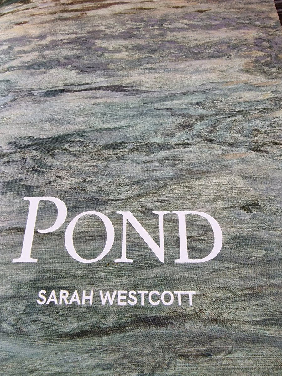 'Let it flicker the dark water, the common frog still calling: Come, come, come to me, here, this first and only world.' 'Pond', a book of tender depths @sarahwestcott1 @TheBraag