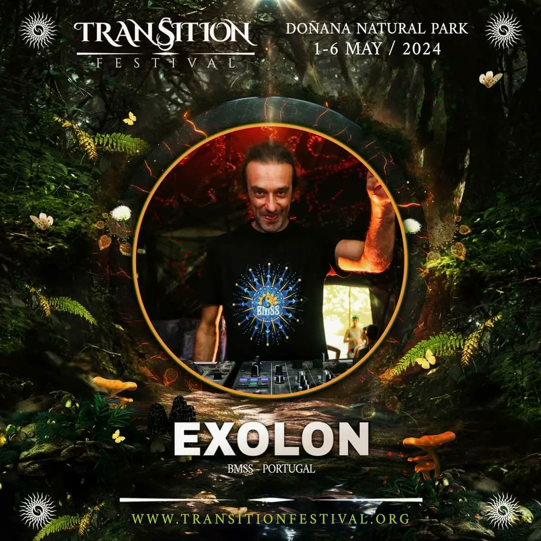 The European open air season is about to kick off, and we are happy to participate in its first manifestation at Transition Festival in Spain 🇪🇸 1 - 6 May 2024 BMSS Records artist package #1: 🇪🇸 Dj Alexsoph 🇵🇹 Arkadia - Pt 🏴‍☠️ Boom Shankar 🇵🇹 Exolon See you soon ❤!