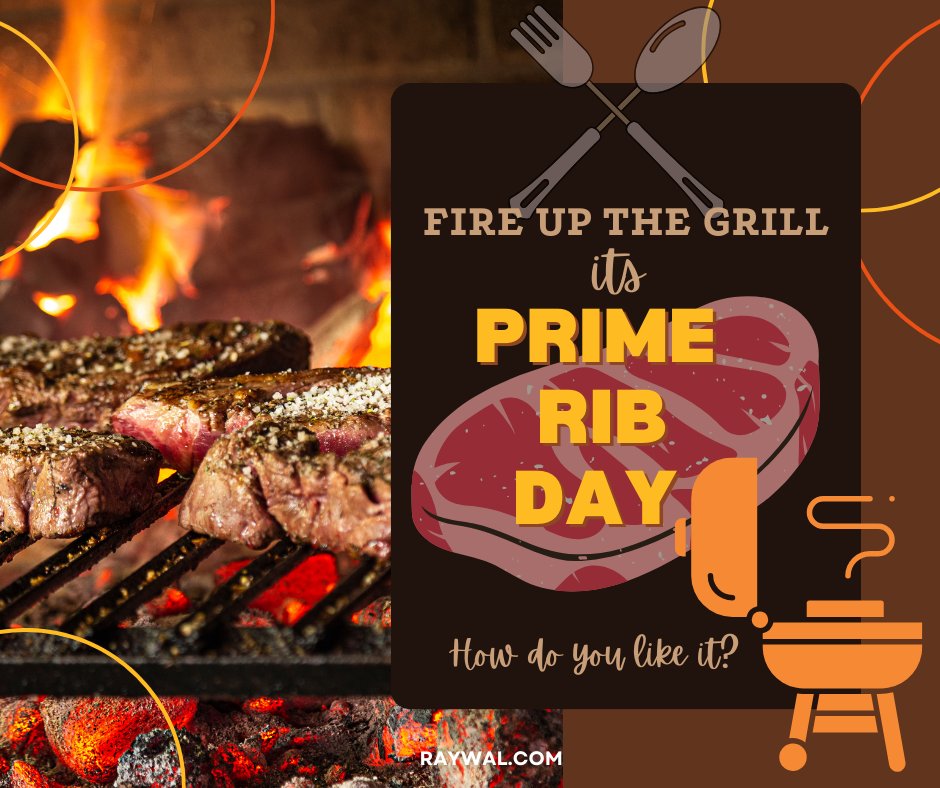 Prime Rib Day....let's get cooking!!

#PrimeRibDay #BBQ #FireUpTheGrill
#raywal #raywalcabinets #canadianmade #cabinets