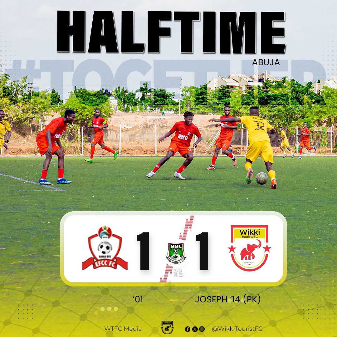 Stalemate at the break. Lets keep going elephants!

#TogetherToTheEnd 
#GoGiwa #NNL24