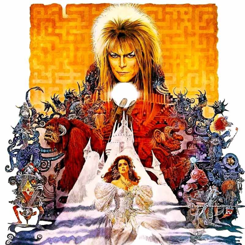 LABYRINTH (1986) screens in 35mm today & tomorrow, Saturday & Sunday April 27th & 28th, at 2:00pm.