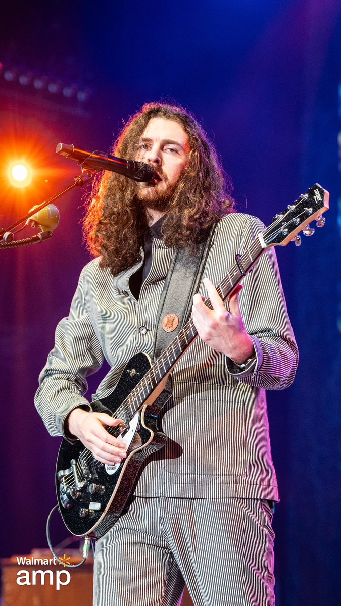 Hozier performing last night in Arkansas