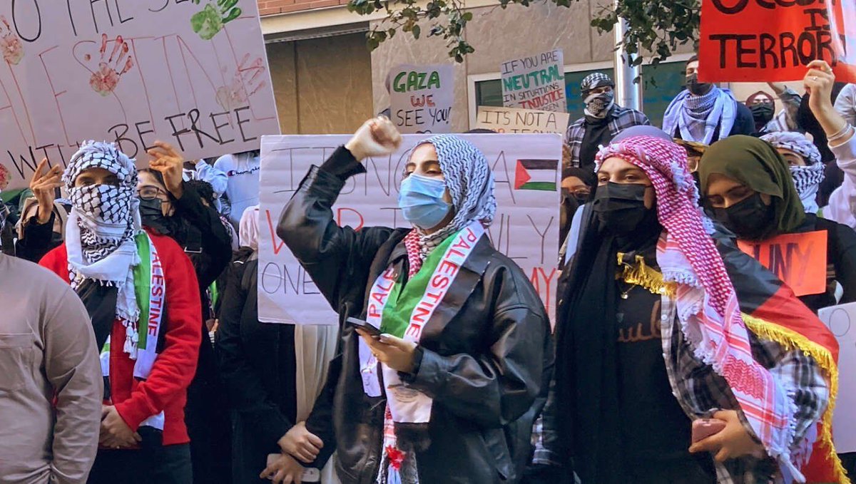 Columbia Protestors Clarify They Only Want Death To America After America Is Done Paying Their Student Loans buff.ly/3UdP6rz