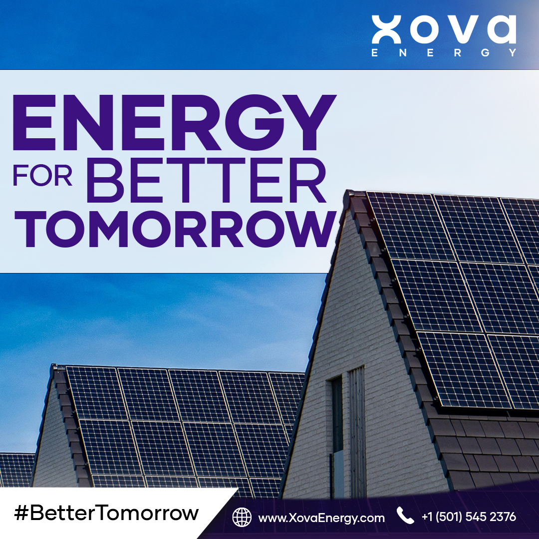 At XOVA Energy, we believe in powering a better tomorrow with sustainable and efficient solar energy solutions.
xovaenergy.com

#MorePower #SustainableSolutions #CleanEnergy #XovaEnergy #energyrevolution #sustainable #SustainableLiving #EcoFriendlyChoices