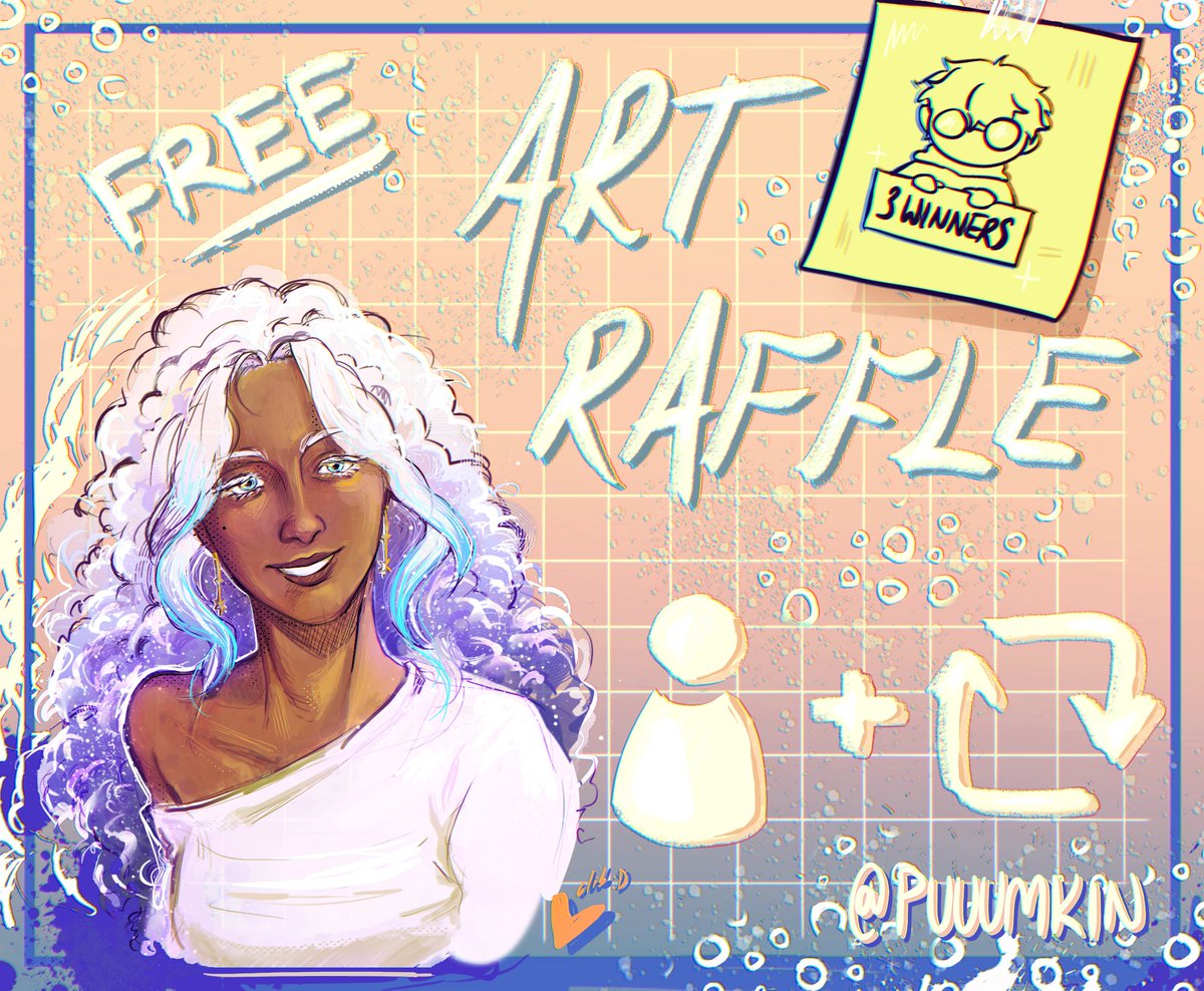 THANK YOU FOR 2 MILLION RAFFLE TIMEE!! 3️⃣ WINNERS! To enter: 1- Follow me!! 🤫🧏 2- Retweet this post! (No QRT!!) 3- Comment the character you want me to draw! (OPTIONAL) ENDS ON MAY 15! GOOD LUCK (oc belongs to @/ luka73e)