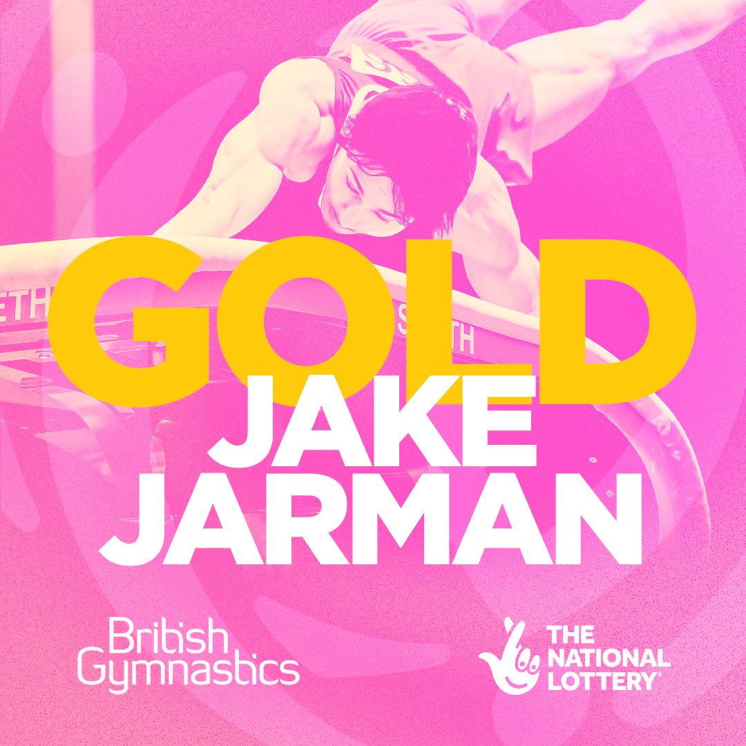 Jake Jarman is the vault gold medalist!🥇

That makes him the current European AND World vault champion 🇬🇧 
👏👏👏