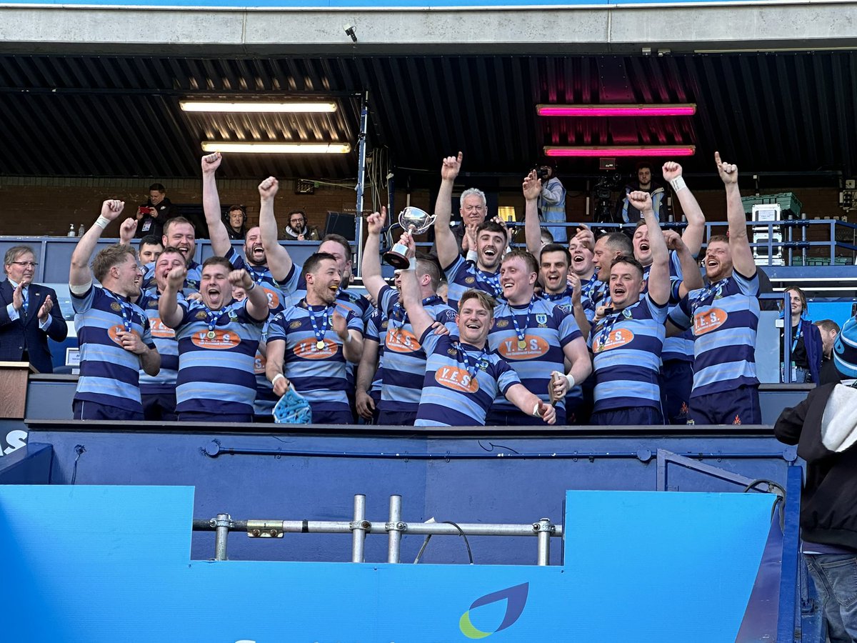 FalkirkRFC's tweet photo. FT: Lasswade 21:34 Falkirk

We are National League Cup Winners 2023/24!

#wheels!!!

🩵💙🩵🏆 https://t.co/D5eOiiUqqC