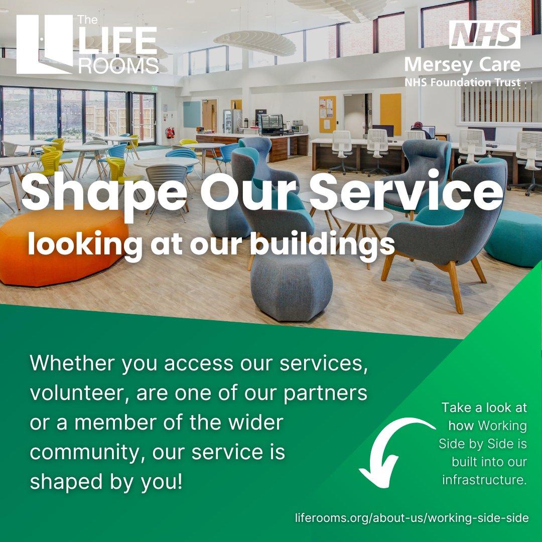 Our service is shaped by you, and we want to listen to your feedback 🤝 Have your say at ... Then Life Rooms #Bootle 🔗ow.ly/eYXF50RkXMc The Life Rooms #Southport 🔗 ow.ly/9wF650RkXMe