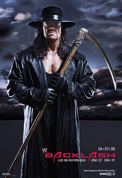 4/27/2008

The Backlash poster.

#WWE #Backlash #Undertaker #ThePhenom #TheDeadman #RestInPeace #1stMarinerCenter #Baltimore #Maryland