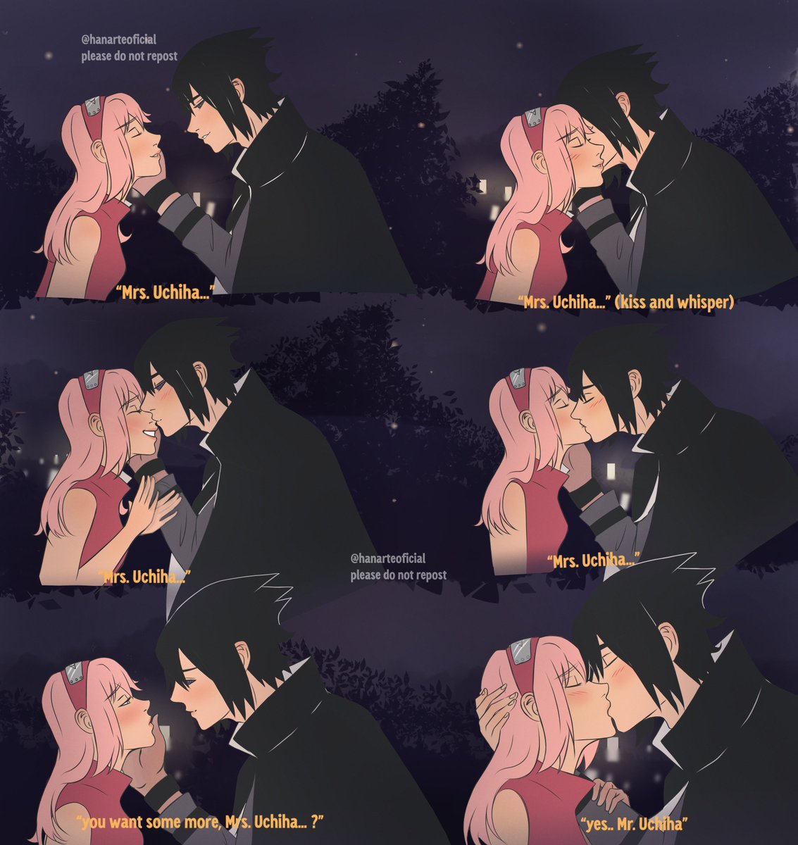 Sakura and Sasuke: “Mrs. Uchiha” ✨