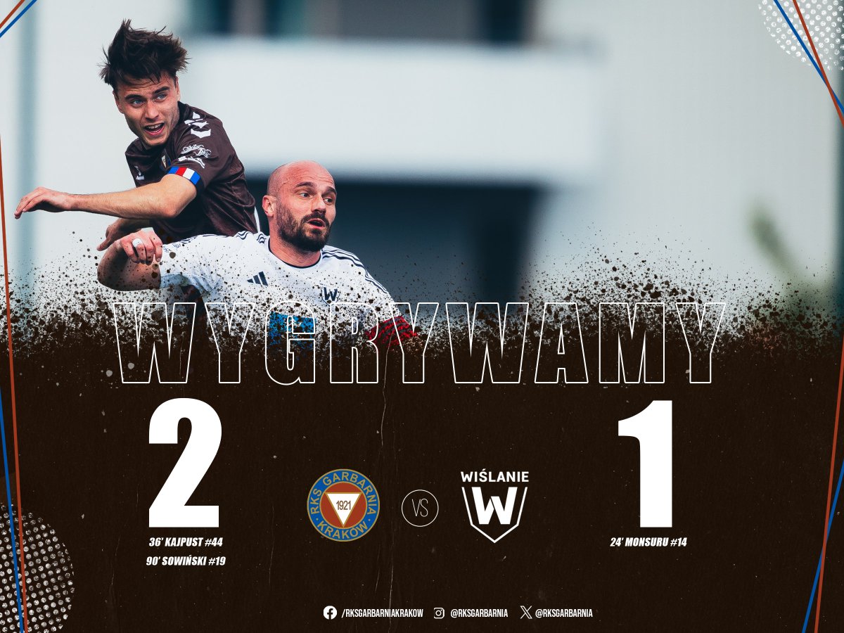 ✅ Straty odrobione i trzy punkty na koncie! 𝐁𝐑𝐀𝐖𝐎!