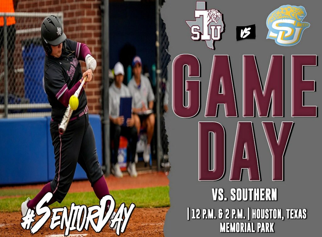 It’s GameDay!! - Senior Weekend 🆚 Southern 🕛 12 & 2:00 p.m. 🏟 Memorial Park Sportsplex 📍 Houston, TX 🎥 tinyurl.com/3vh72peh