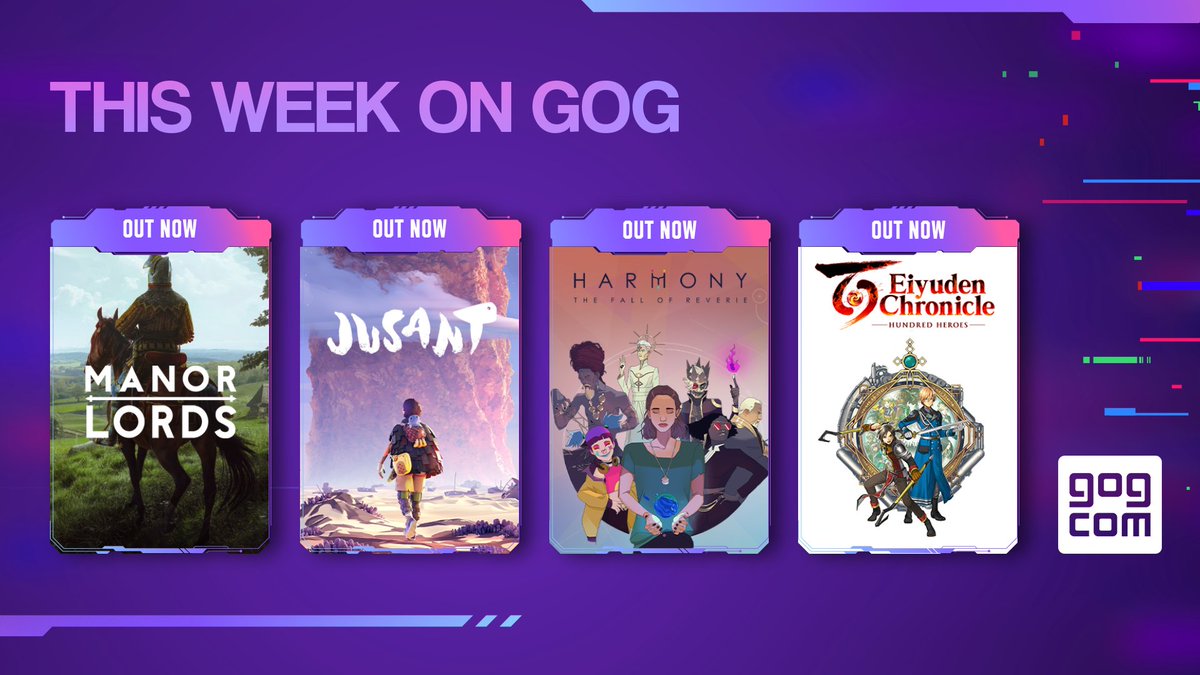 Have you missed any big releases or important announcements recently? Worry not! #GOGWeekly is here to make sure you stay on top of any new additions to our catalog: bit.ly/TWoG04