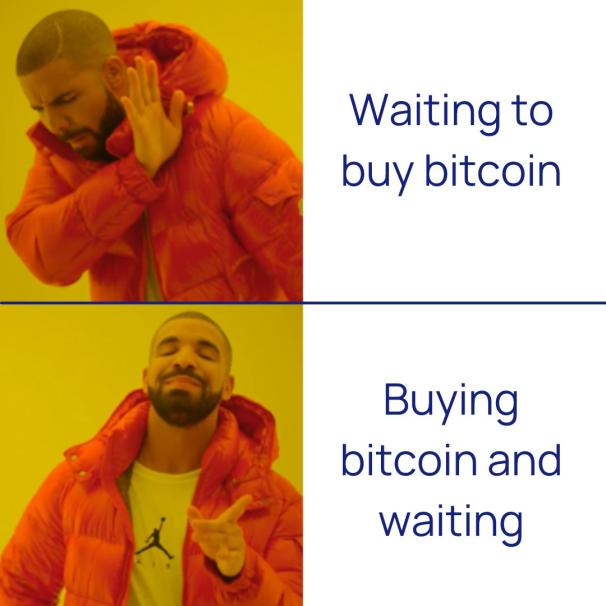 The patience will pay. #Bitcoin