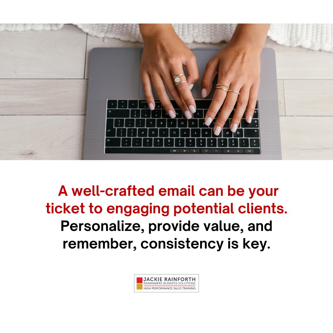 Ever think a simple email could open doors? It’s true. The secret? Make it personal, pack it with useful info, and keep showing up. That’s how emails go from just another message to your way of genuinely connecting with people. #sellingiseasy #sellingwithjackie