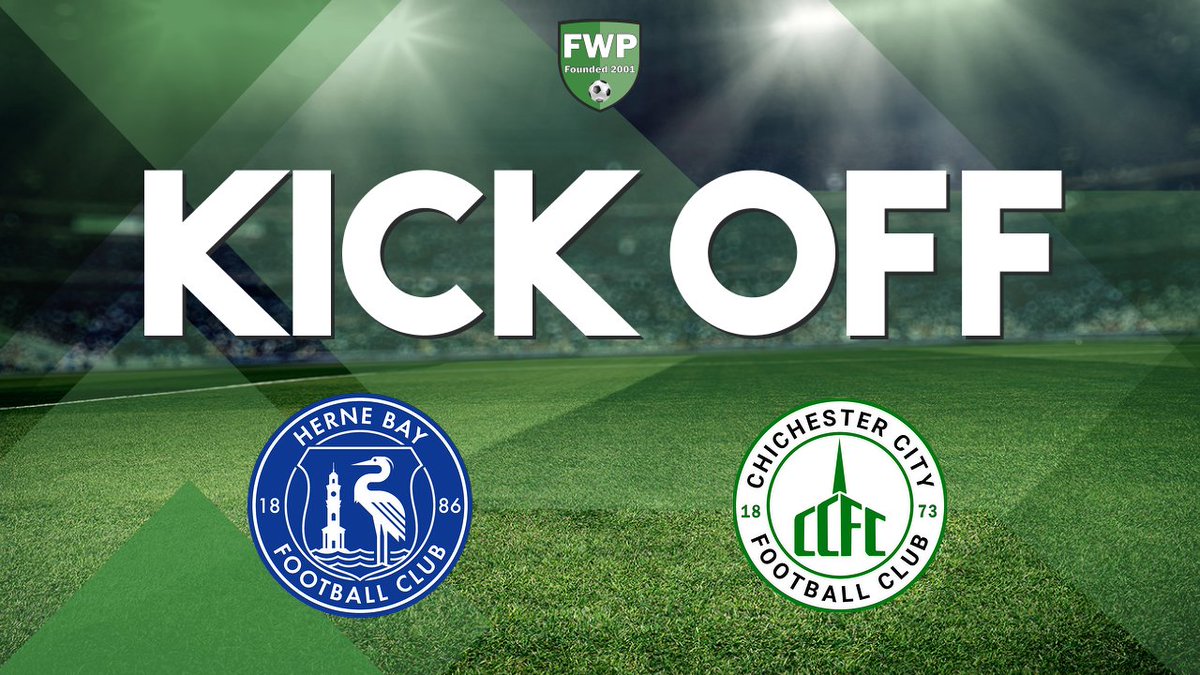 KICK-OFF (SECOND-HALF): Herne Bay v Chichester City #IsthmianLeague