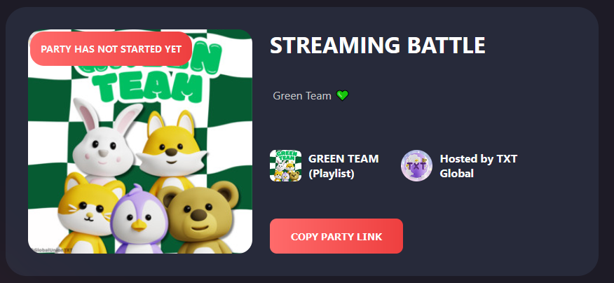magestictxt's tweet photo. @brightxt_ @GlobalUnionTXT I'm green team too! Let's do our best~~ https://t.co/WpTXlgdqBg
