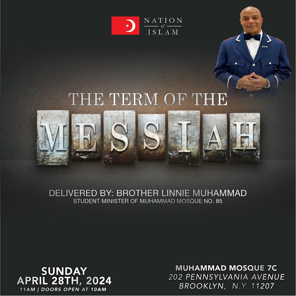 LinnieMuhammad's tweet image. I’m excited to be with @BroHenry7C of @Mosque7C tomorrow 11am. Plz join us!!