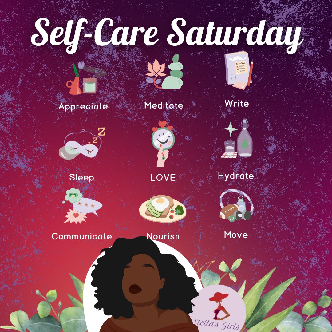 ✨ Happy #SelfCareSaturday, Stella's Girls! 💖 Take time today to recharge, relax, and rejuvenate. You deserve it! #StellasGirls