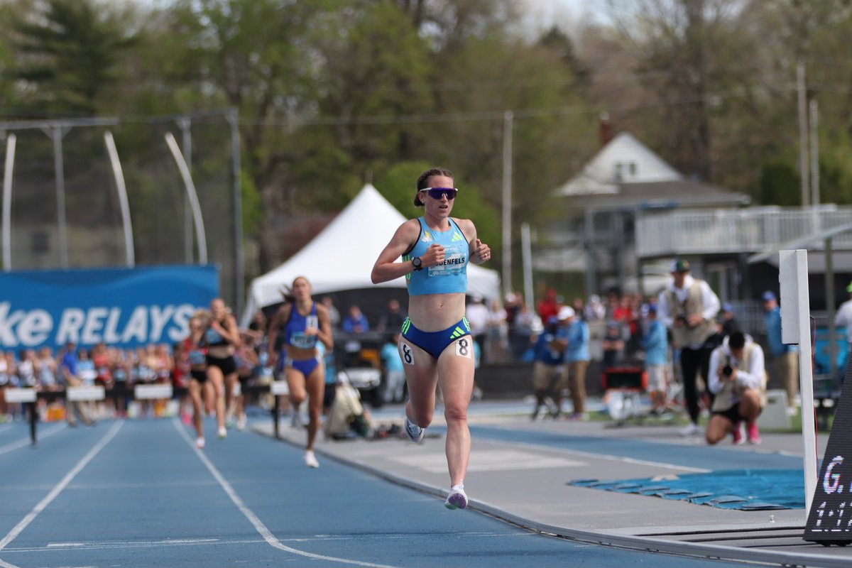 𝙎𝙖𝙩𝙪𝙧𝙙𝙖𝙮 𝙎𝙩𝙚𝙚𝙥𝙡𝙚

<a href="/Annie_Rodenfels/">Annie Rodenfels</a> sets a 𝗗𝗿𝗮𝗸𝗲 𝗥𝗲𝗹𝗮𝘆𝘀 𝗥𝗲𝗰𝗼𝗿𝗱 in the WACT women's 3000m steeplechase with a time of 9:31.03. 

We're up to 𝟭𝟯 broken Drake Relays records so far this year.

#BlueOvalAttitude