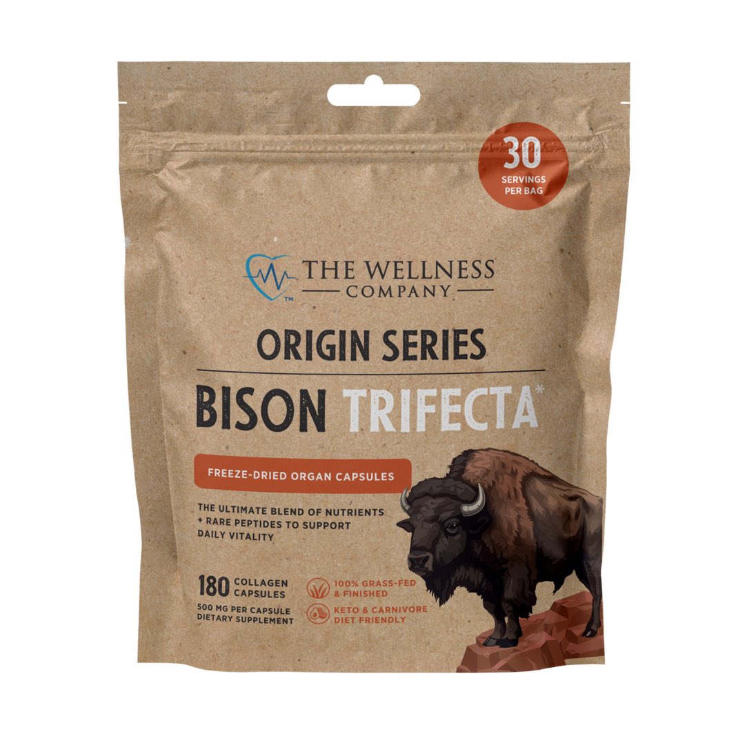 LifeLine__USA's tweet photo. The Wellness Company just released a new supplement line: Bison Organs 🦬 and Bee Pollen 🐝 

Copy this link: https://t.co/o7RVNM8oGa

And use code: LIFELINE for 10% off on all Wellness Company products.

#liver #nutrition #beeforgans #bisonmeat #health #healthyfood https://t.co/8K1U4H85hn