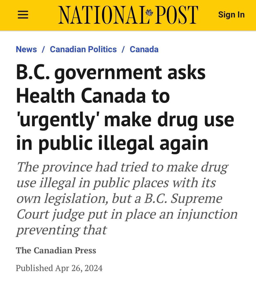 Any addict who has stayed clean - I am speaking from experience - could have told these morons that the way you help is with treatment centres, not enabling. #Trudeauing #TrudeauIsCorrupt #governmentofbc #Pierre4PM #PierrePoilievre4PM #TrudeauCorruption #TrudeauMustGo