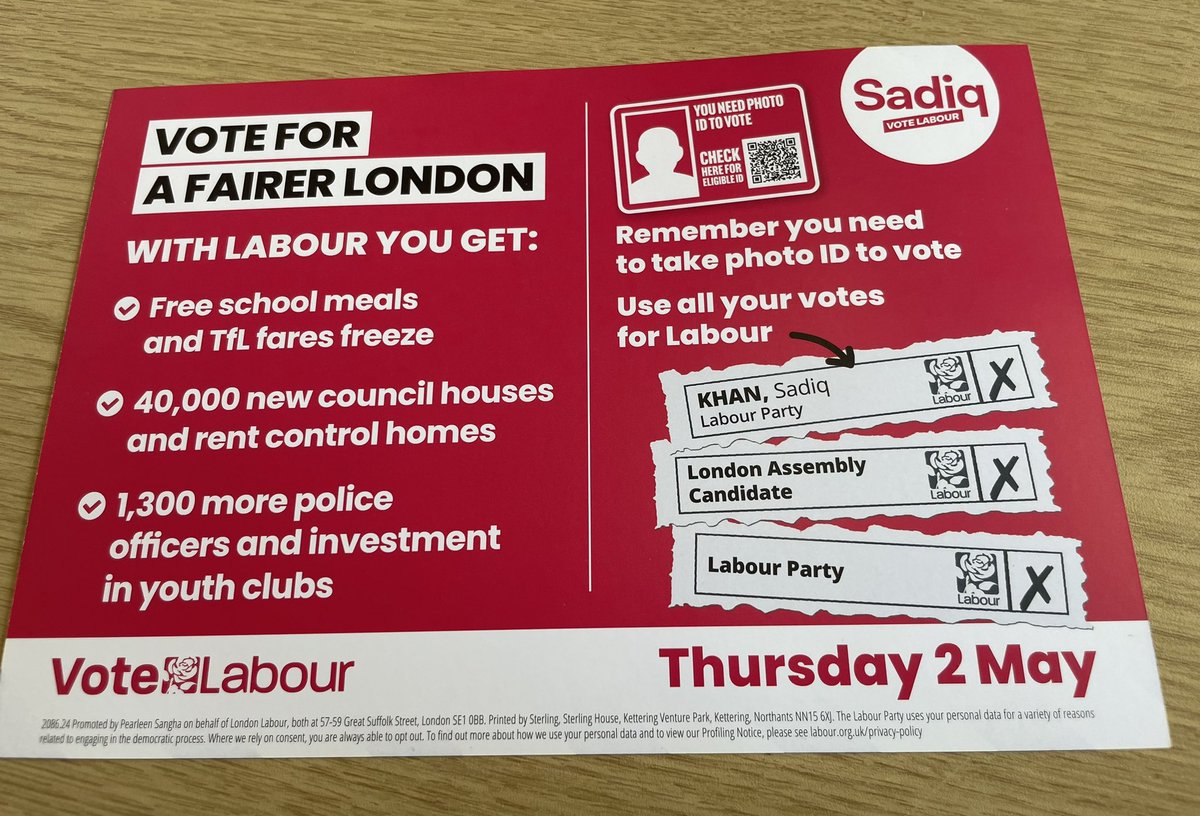 Great teams out across Crystal Palace & Penge with a fantastic response for @SadiqKhan @KMcKLabour & @LondonLabour From school meals, investment in public transport & record house building - Sadiq is standing on his record whilst the Tories run away from theirs #VoteLabour 🌹