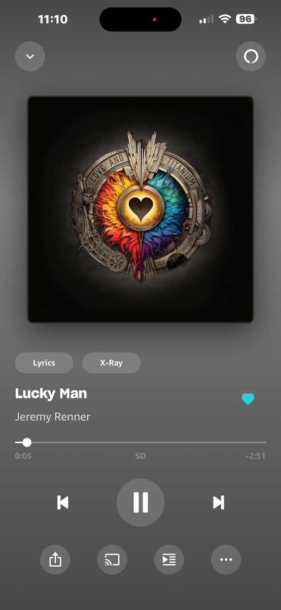 Saturday playlist! 
😍@JeremyRenner