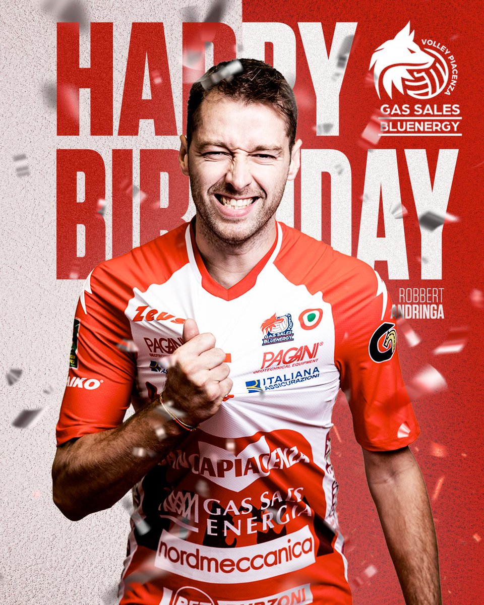 🎂 | HAPPY BIRTHDAY 

Oggi compie gli anni Robbert #Andringa! 🥳

Tanti auguri, Robbert!

#atuttogas #gassalesbluenergy #youenergyvolley #superlega #robbertandringa