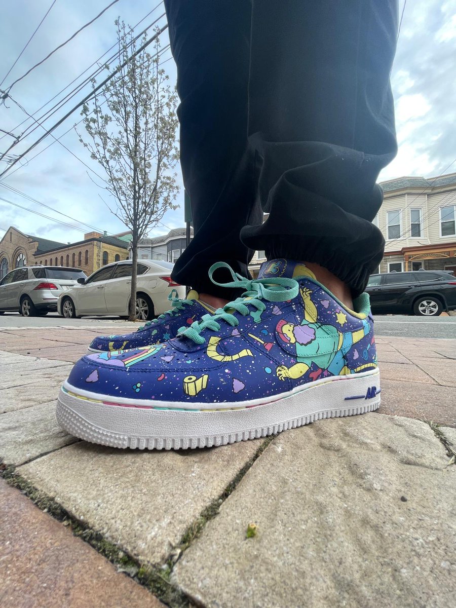 Custom made shoes for Poopooville. What a story it was behind trying to get a hold of these shoes!