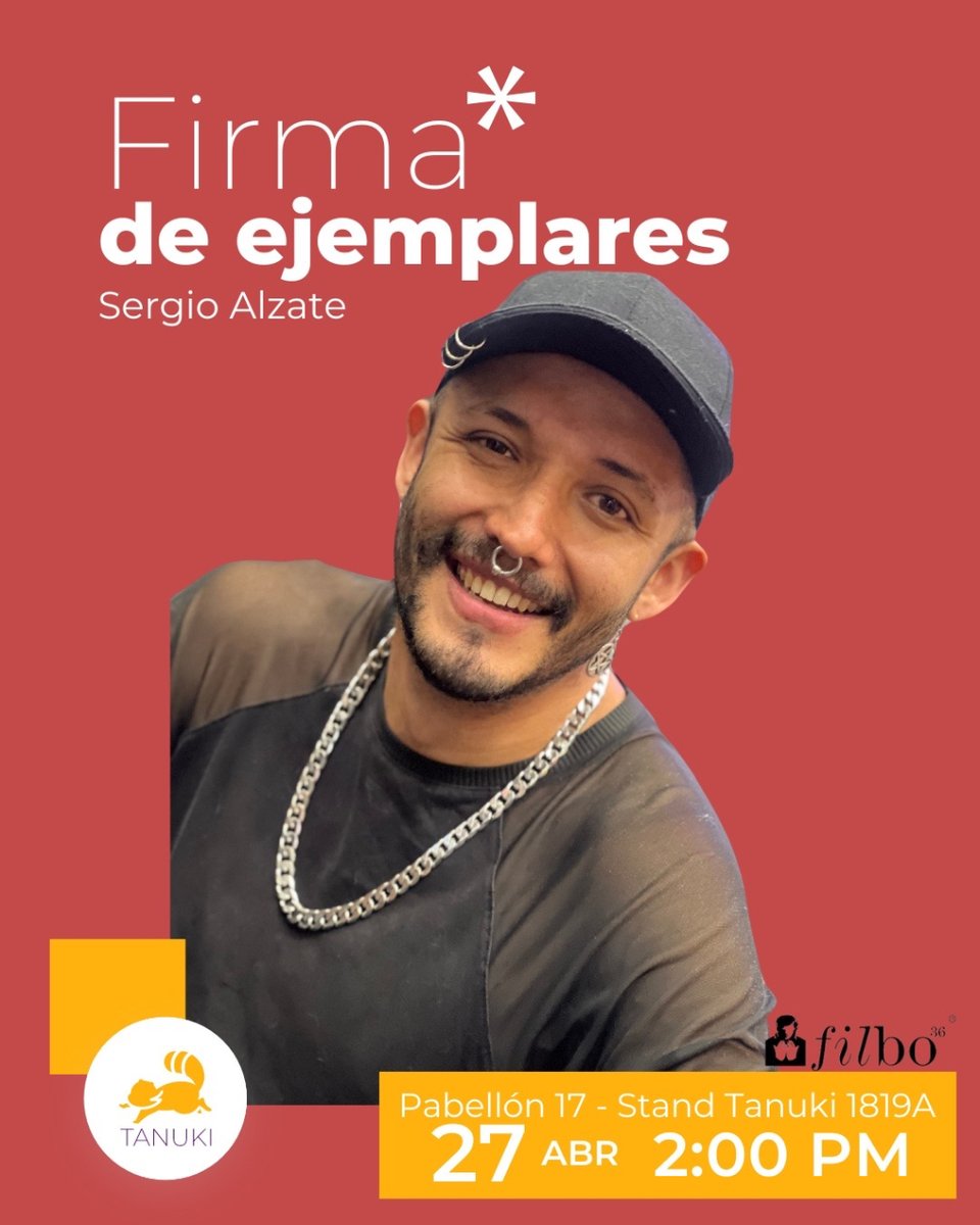 tanuki_libros's tweet photo. HOY también encontrarás a @ColorLenteja firmando ‘La última ceja del abismo’ y ‘Panamá’ en el stand de Tanuki 💙 ¡Comparte con Sergio y su ingenioso sentido del humor! 
#leoindependiente #filbo2024 https://t.co/aUNerlYXjF